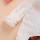 Baby Bear Hooded Cotton Romper Long Sleeve Footies - Omega Lifestyles