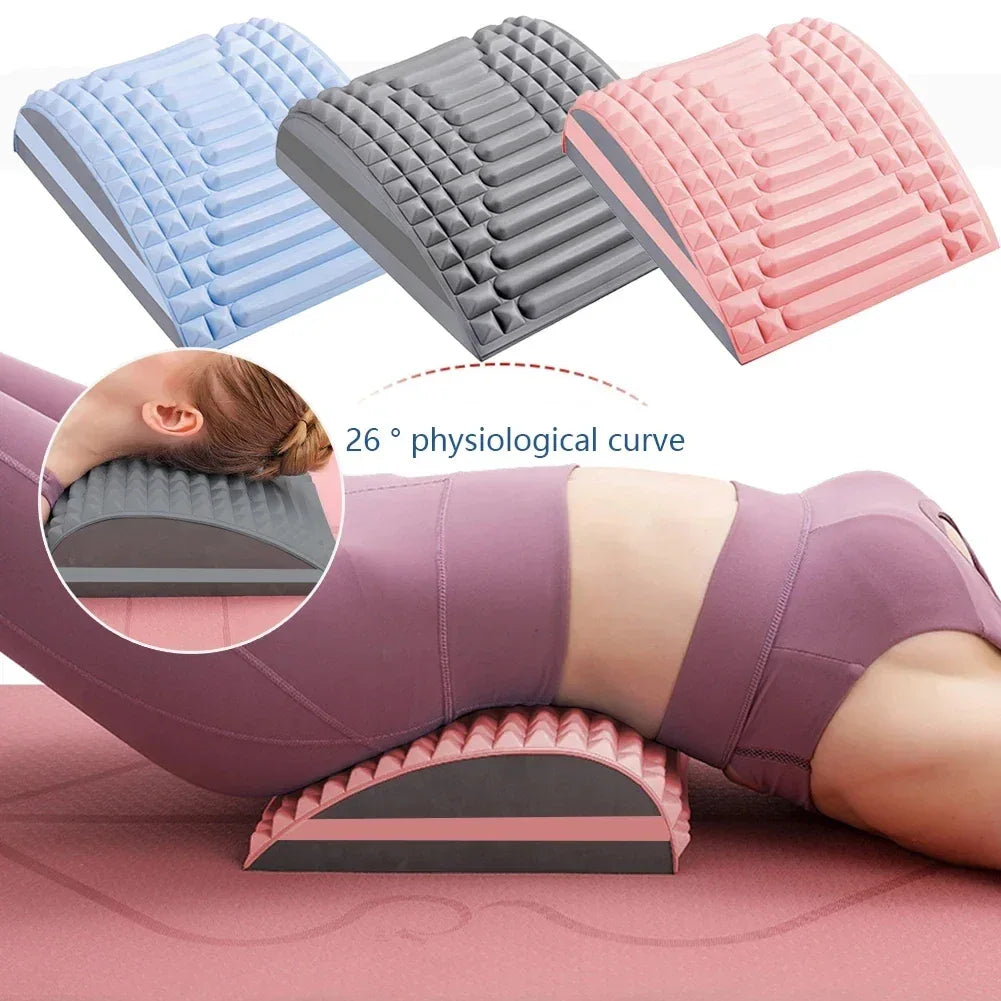 Lumbar Support Back Stretcher Massage And Relaxation Device - Omega Lifestyles