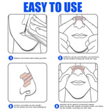 Breath Nasal Strips Sleep Snoring Relief Pack of 30 60 90 - Omega Lifestyles