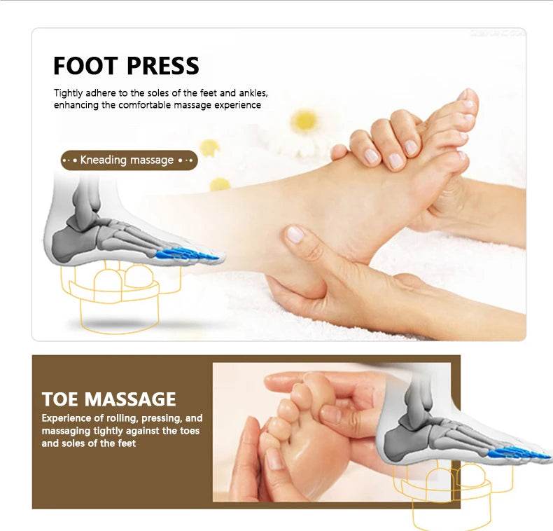 Electric Heating Foot Leg Kneading Massage Device - Sleep Galleria