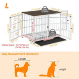 Multifunctional Wooden Dog Crate With Removable Tray - Omega Lifestyles