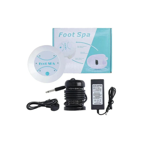 Detoxifying Ionic Foot Bath Electric Hydrotherapy Massage Device - Omega Lifestyles