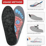 Magnetic Massage Anti-Fatigue Arch Support Sneaker Insoles - Omega Lifestyles