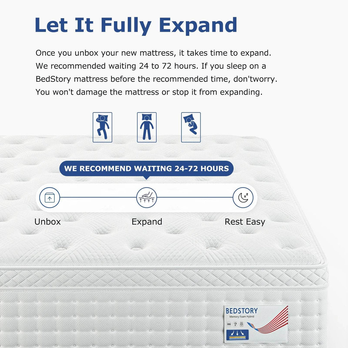 Medium Hybrid Memory Foam Pocket Spring Mattress - Sleep Galleria