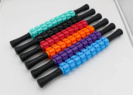 9 Wheel Full Body Fitness Massage Roller Stick - Omega Lifestyles