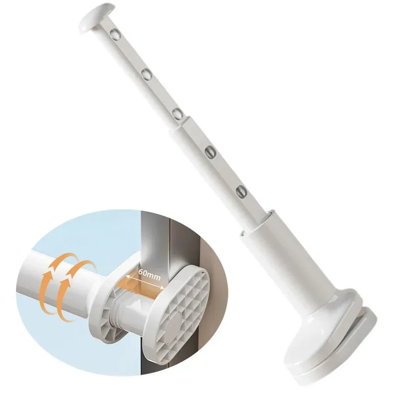 Portable Rust-Resistant Folding Plastic Travel Hanger Rack - Omega Lifestyles