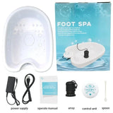 Ion Detox Foot Massager With Massage Basin - Omega Lifestyles