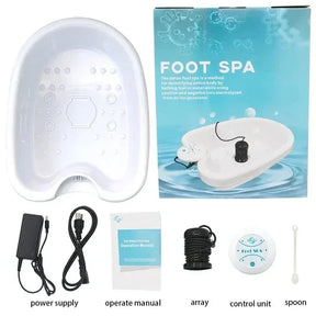 Ion Detox Foot Massager With Massage Basin - Omega Lifestyles