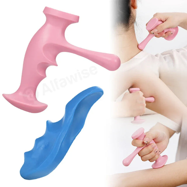 Set Of 2 T-Shaped Deep Tissue Thumb Massagers - Omega Lifestyles