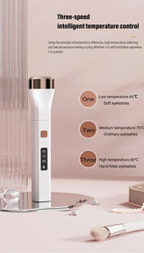 Portable Electric Heated Eyelash Curler With Three-Gear - Omega Lifestyles