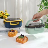 Stackable Leak-Proof 1200ML Bento Lunch Box With Tableware