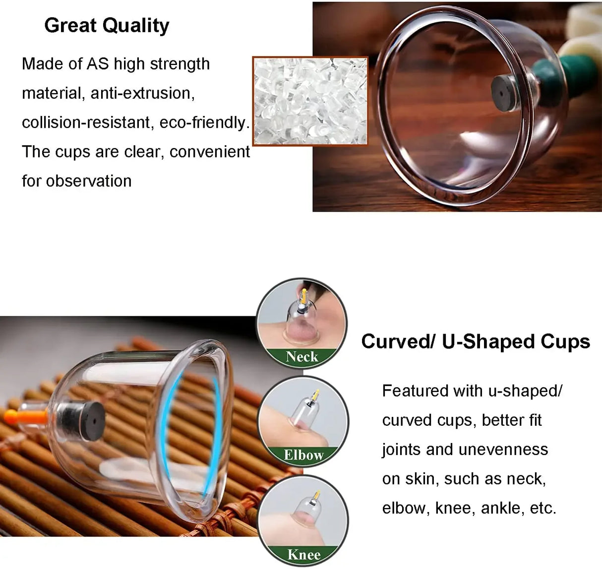 12-Piece Vacuum Cupping Therapy Set With Pump - Omega Lifestyles