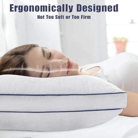 Soft Down Alternative Pillow Set of 2 - Sleep Galleria