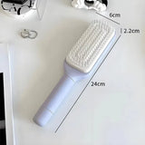 Rotatable Self-Cleaning Telescopic Airbag Hair Comb - Omega Lifestyles