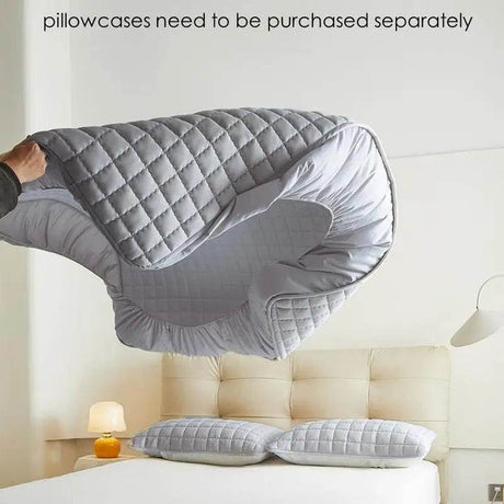 Waterproof Soft Plaid Mattress Protector Set - Omega Lifestyles