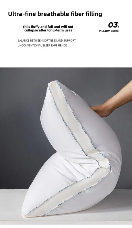 Orthopedic Soft 48x74cm Hypoallergenic Sleeping Pillow - Omega Lifestyles