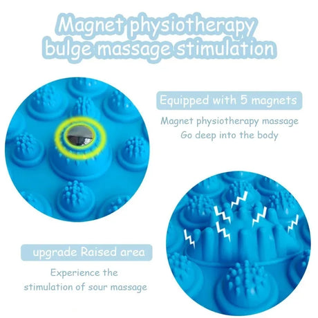 Magnetic Therapy Finger Pressure Foot Massage Mat - Omega Lifestyles