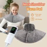 Heating Pad Neck Shoulder Shawl with Digital Thermostat - Omega Lifestyles