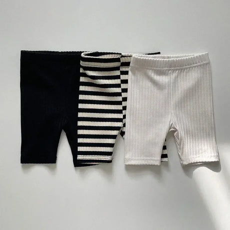 Children’s Cotton Striped Comfortable Stretch Leggings - Omega Lifestyles