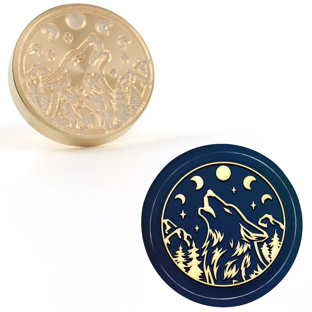 Brass Removable Head Wax Seal Stamp For Decoration - Omega Lifestyles