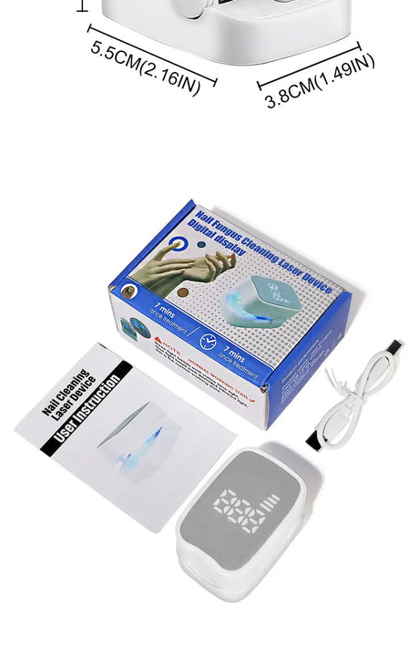 Rechargeable Nail Phototherapy Lamp UV Foot Care Tool - Omega Lifestyles