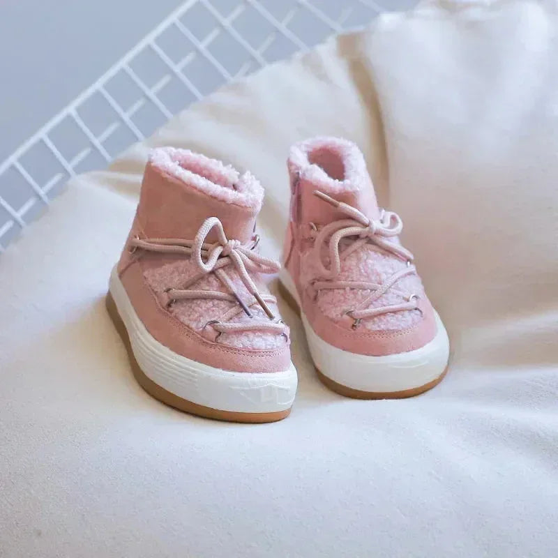 Winter Plush Anti-Slip Waterproof Baby Snow Boots - Omega Lifestyles