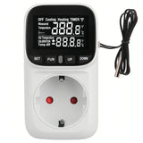 Digital Temperature Controller Embedded Thermostat With Timer - Omega Lifestyles