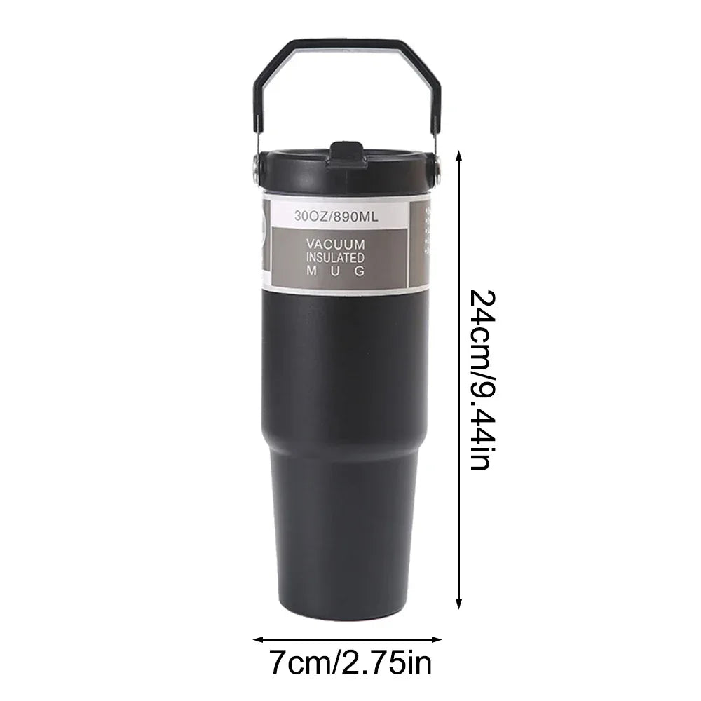 30-Inch Stainless Steel Insulated Thermos Travel Bottle - Omega Lifestyles