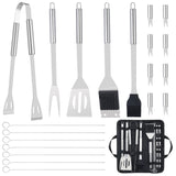 Heavy Duty 20PCS Stainless Steel Barbecue Grill Set