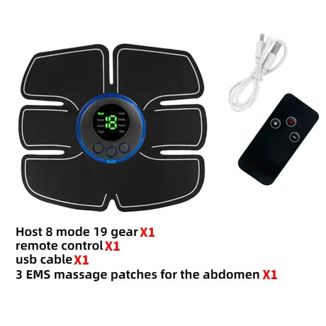 Wireless Electric Muscle Stimulator EMS Fitness Body Massager - Omega Lifestyles