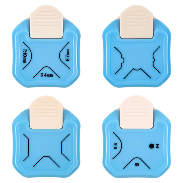 3-Way Ergonomic Paper Corner Rounder Punch Tool - Omega Lifestyles