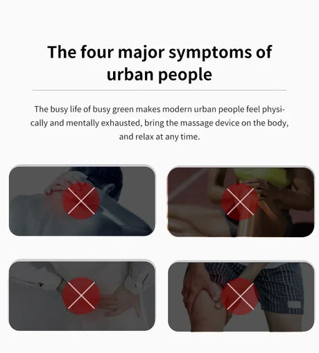 Electric Pulse Neck Massage Device With Remote Control - Omega Lifestyles