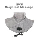 Electric Heated Neck Shoulder Wrap Plush Heating Pad - Omega Lifestyles