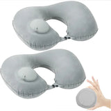 Inflatable Portable Travel Neck Pillow - Omega Lifestyles