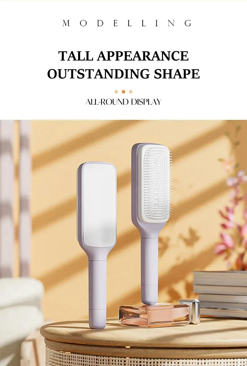 Rotatable Self-Cleaning Telescopic Airbag Hair Comb - Omega Lifestyles