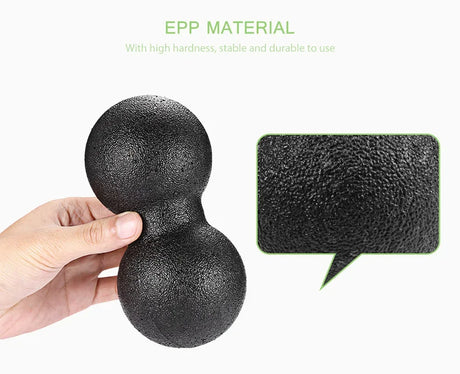 EPP Double Lacrosse Massage Ball For Deep Tissue Pain - Omega Lifestyles