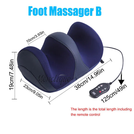 Electric Heated Shiatsu Foot Leg Massage Roller - Omega Lifestyles