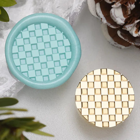 Brass Removable 3D Dragon Scale Wax Seal Stamp Head - Omega Lifestyles