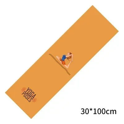 Extra Large Microfiber Quick-Drying Yoga Towel With Anchor Pockets - Omega Lifestyles