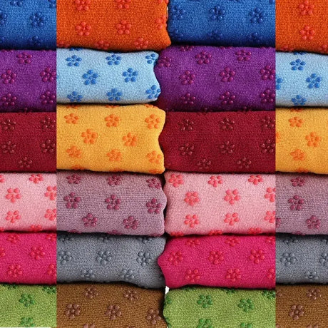 Non-Slip Sweat-Absorbent PVC Yoga Towel Mat 183x63cm - Omega Lifestyles