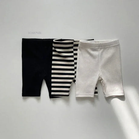 Striped Cotton Unisex Casual Kids Leggings - Omega Lifestyles