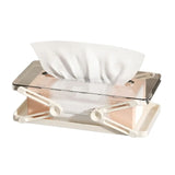 Classic Plastic Liftable Tissue Box Storage Case - Omega Lifestyles