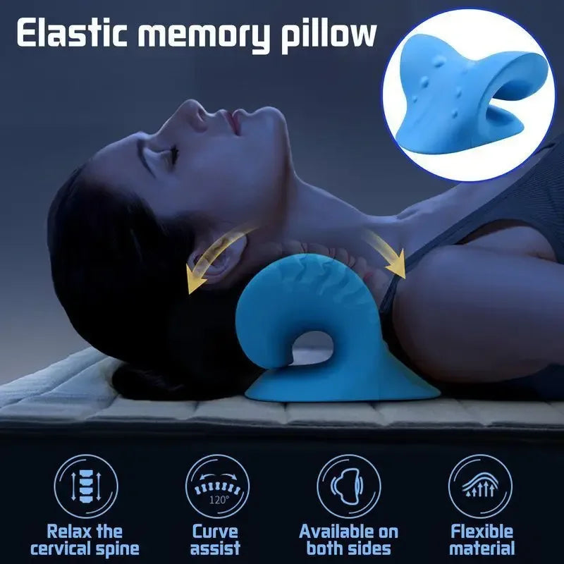 Ergonomic Neck Massage Pillow For Pain Relief - Omega Lifestyles