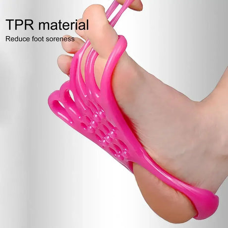 Pair of Breathable TPR Stretch Belt Foot Massage Strap - Omega Lifestyles