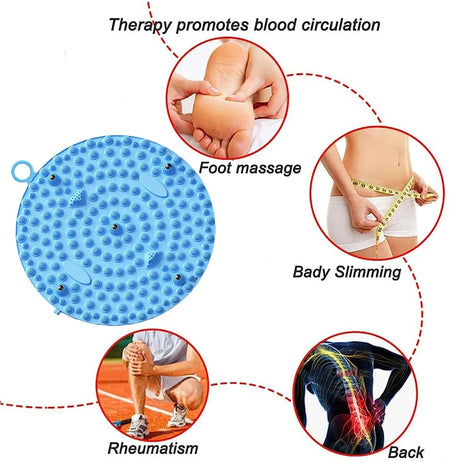 Magnetic Therapy Finger Pressure Foot Massage Mat - Omega Lifestyles