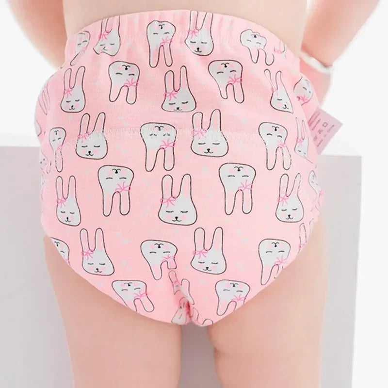 6-Layer Waterproof Reusable Cotton Baby Training Pants - Omega Lifestyles