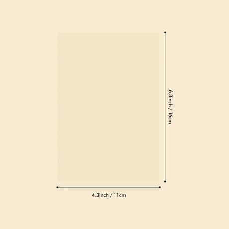 Set Of 50 Heat Resistant Clear Acetate Craft Sheets - Omega Lifestyles