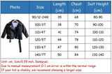 Children’s Autumn Thin Cotton Polyester PU Leather Jacket - Omega Lifestyles