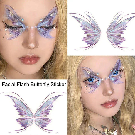 Waterproof Flash Butterfly Temporary Tattoo Sticker - Omega Lifestyles
