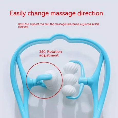 Cervical Spine Roller Massage Therapy Tool For Neck Pain - Omega Lifestyles